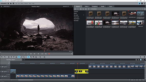 Edit a holiday video on multiple tracks Holiday video editing