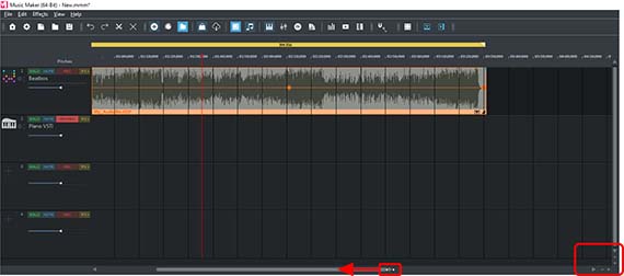 Zoom functions Zooming via scroll bars and zoom buttons