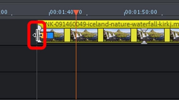 Holiday video editing: Custom editing Adjust object border