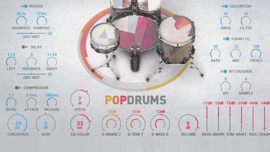 Pop Drums Pop Drums