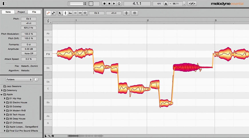 Celemony Melodyne 5 essential Celemony Melodyne 5 essential