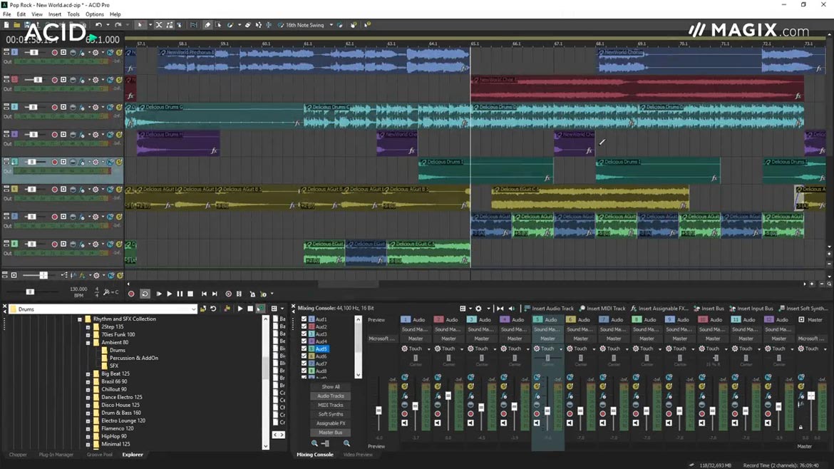 Compose and record music