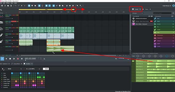 Producing your own song from samples Assemble Music Maker Song from Samples