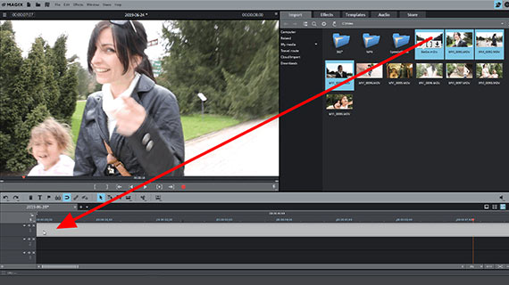 Loading MP4 videos Combining MP4 files