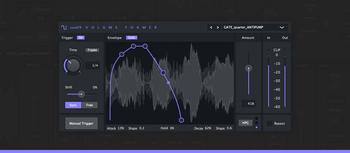 coreFX VolumeFormer