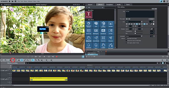 Text fade-ins with Motion Tracking Creating titles for Motion tracking