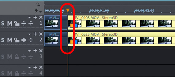 Cutting Stereo3D video streams Cut a 3D video on the playback marker