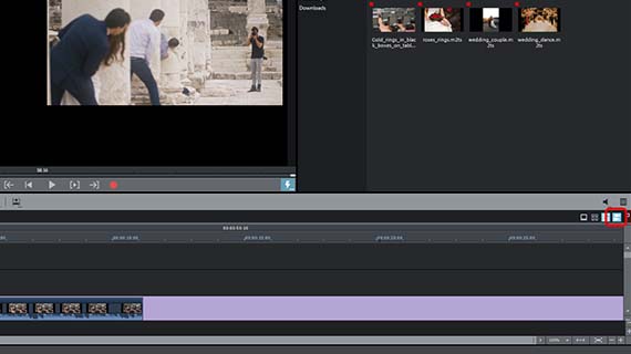 Multicam editing Editing synchronized videos on the preview monitor (multicam mode)