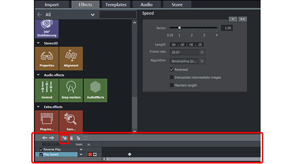 Place keyframe Keyframe animation