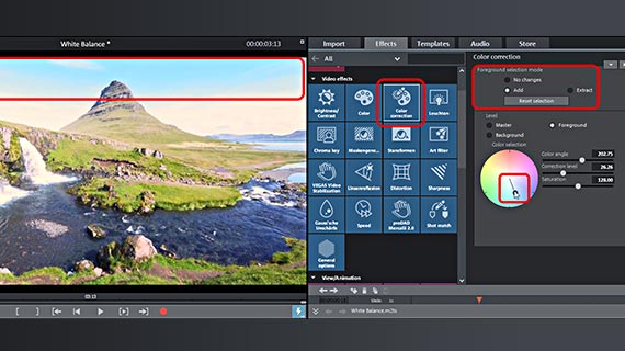 Edit foreground and background separately Colorize background separately