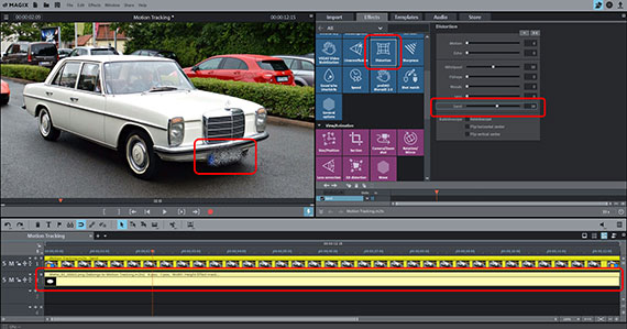 "Sand" effects masks using Motion tracking Loading effects masks using Motion tracking