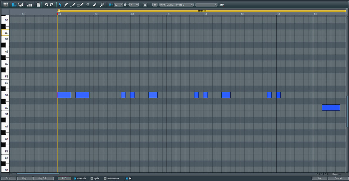 Making beats - Bass track solo Making beats - Bass track solo