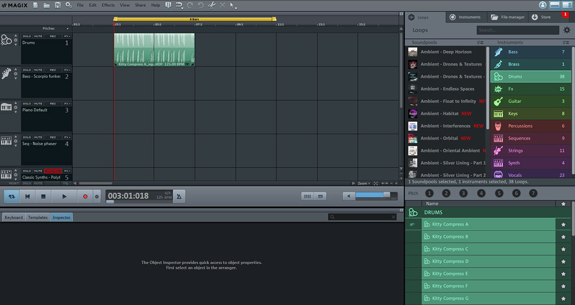 Making Beats – the first two bars Making Beats – the first two bars