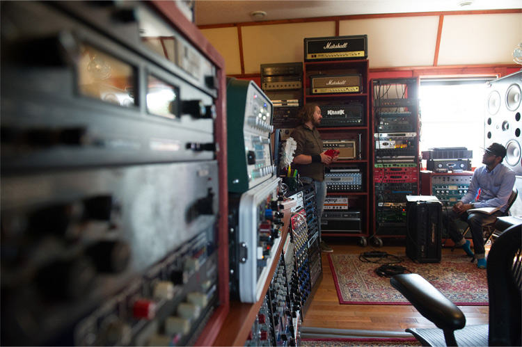 a studio wall of Siegfried Meiers studio