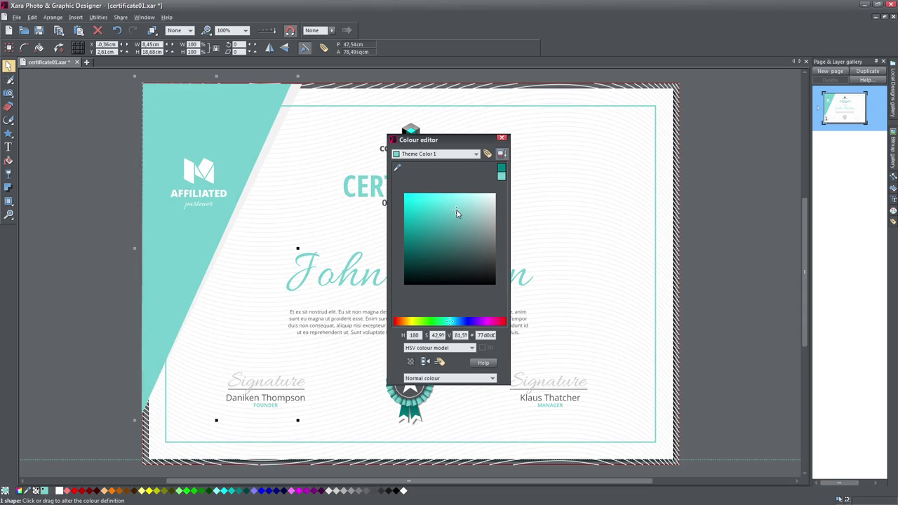 Colors & color systems