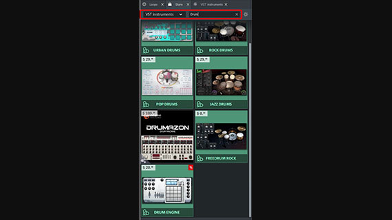 Preview the Drum Engine Pre-listen to the drum engine in the affiliated store