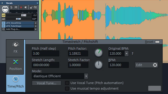 Pitch shifting & time stretching Pitch shifting & time stretching