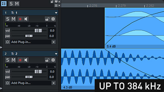 Achieve the highest quality with the best resampling engine Achieve the highest quality with the best resampling engine