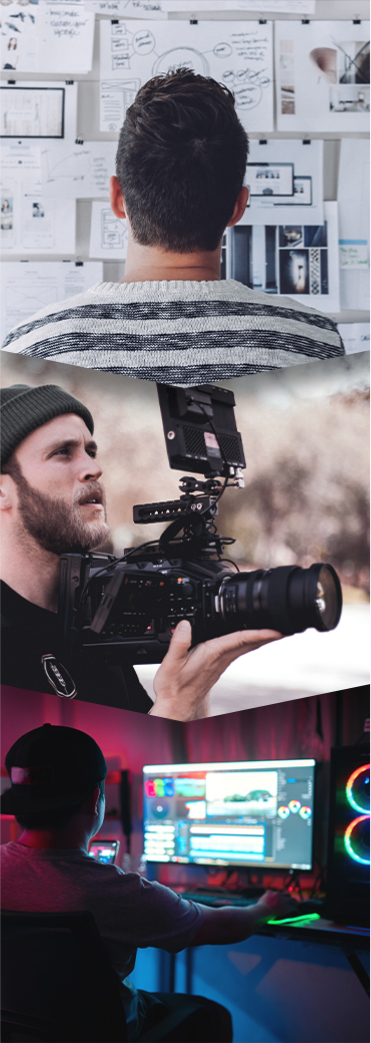 The stages of post production Post production images