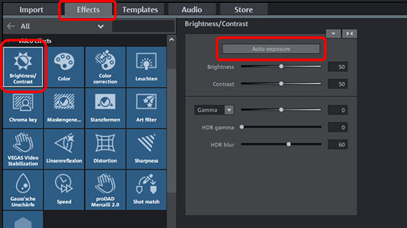 Auto exposure Video optimization