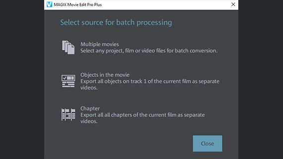 Batch converting video format Convert multiple videos