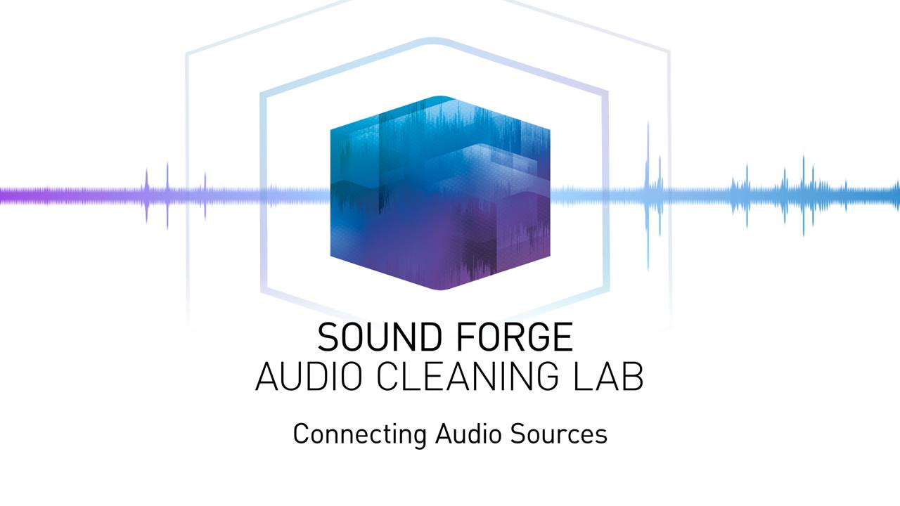 Connecting audio sources