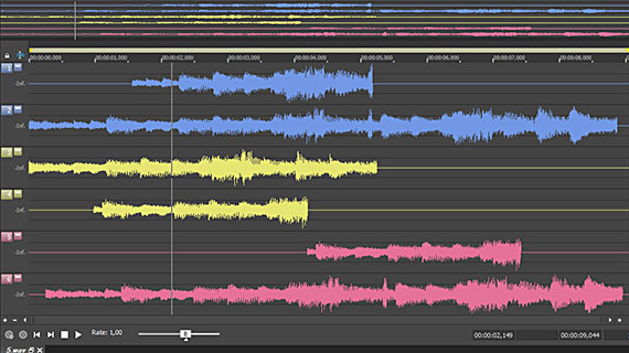 Live waveform display and clear signal visualization