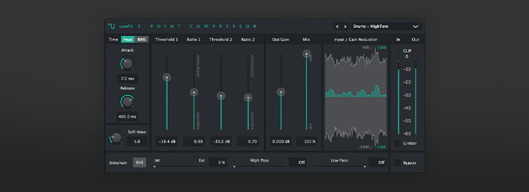 coreFX 2-Point Compressor