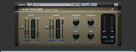 Transient designer: am|pulse Transient designer: am|pulse