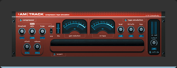Tape simulation: am|track Tape simulation: am|track