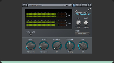 eFX Stereo Delay eFX Stereo Delay