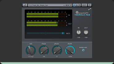 eFX Tremolo Pan eFX Tremolo Pan