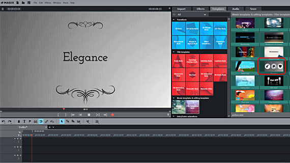 Preview of trailer template Create trailer: Preview