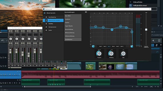 Broadcast-ready quality Broadcast-ready quality