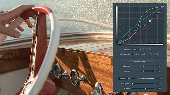 Advanced exposure features with curves Advanced exposure features with curves