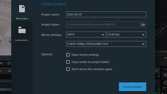 Redesigned start dialog Redesigned start dialog
