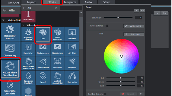 Color Editor How to make video quality better using color correction