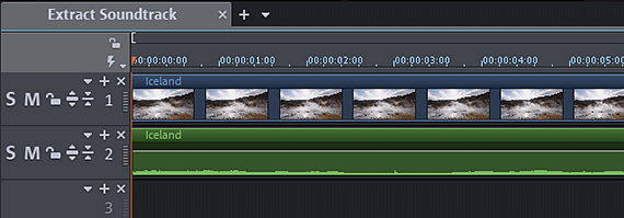 Remove video sound Separating sound from video