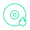 Integrated CD burning Integrated CD burning