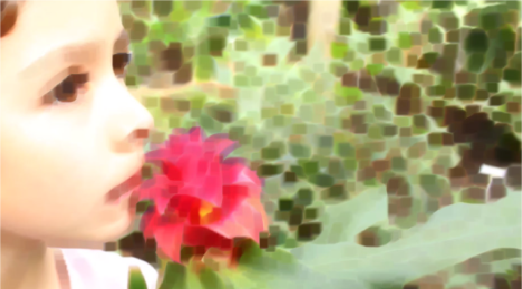 "Erosion" color filter in Movie Edit Pro "Erosion" color filter