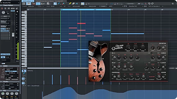 Support for MIDI VST plug-ins Support for MIDI VST plug-ins