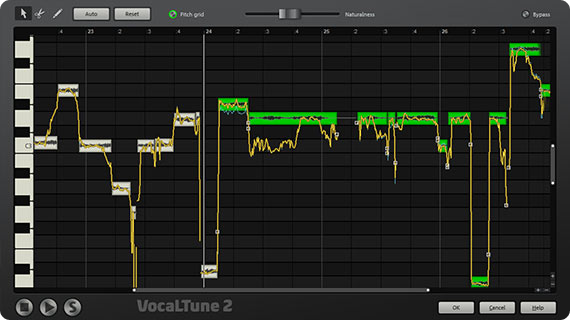 Vocal recording correction Vocal recording correction