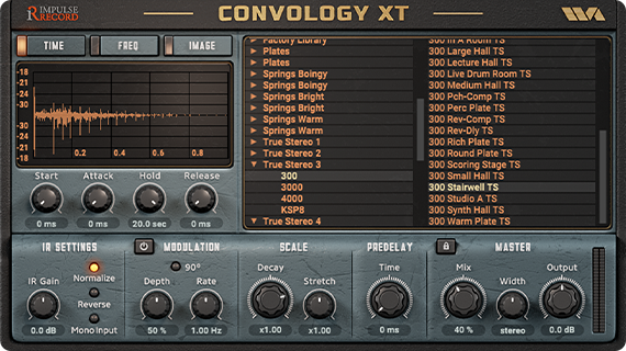 Legendary reverb with Convology XT Complete Legendary reverb with Convology XT Complete